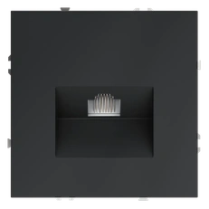 Изображение Розетка компьютерная RJ45 кат.6 Voltum S70, графит (механизм + накладка)